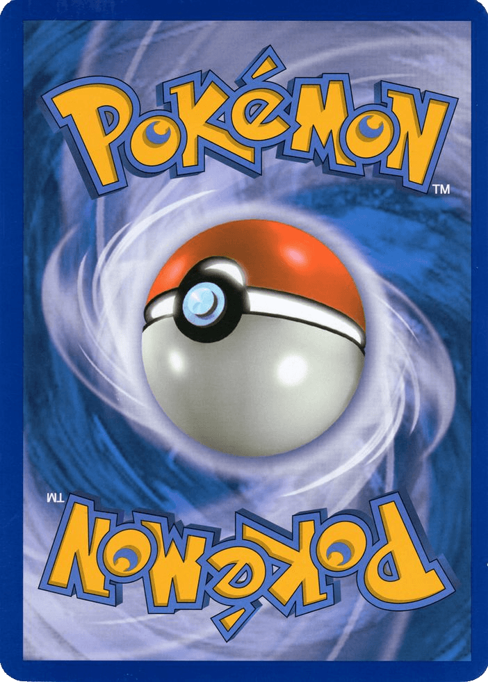 Pokémon card back